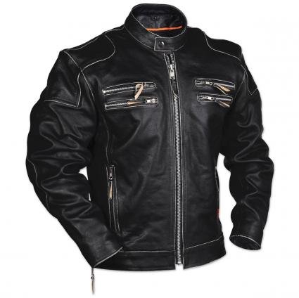 Motorbike leather jacket
